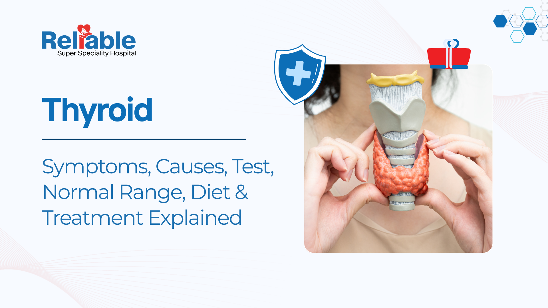 Thyroid- Symptoms, Causes, Test, Normal Range, Diet & Treatment Explained