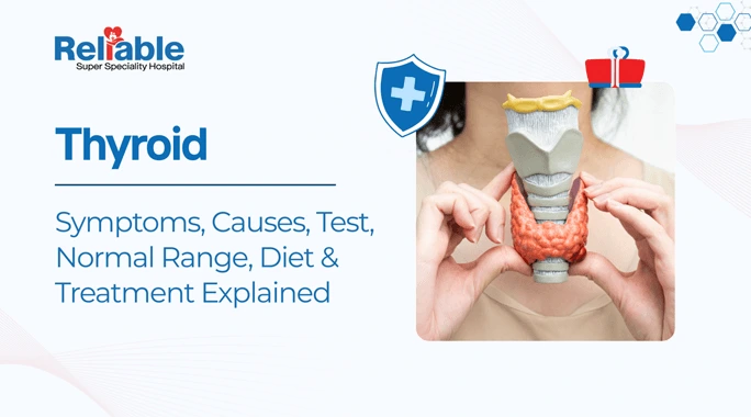 Thyroid: Symptoms, Causes, Test, Normal Range, Diet & Treatment Explained